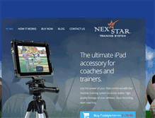 Tablet Screenshot of nexstartraining.com